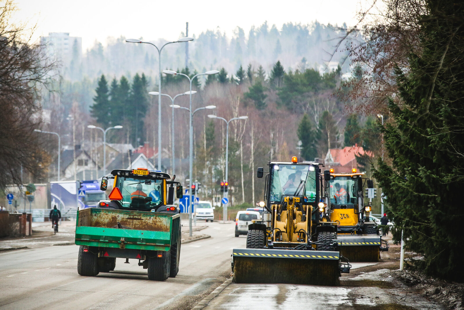 Kaupunki puhdistaa keskustan hiekoista huhtikuun puolivälissä