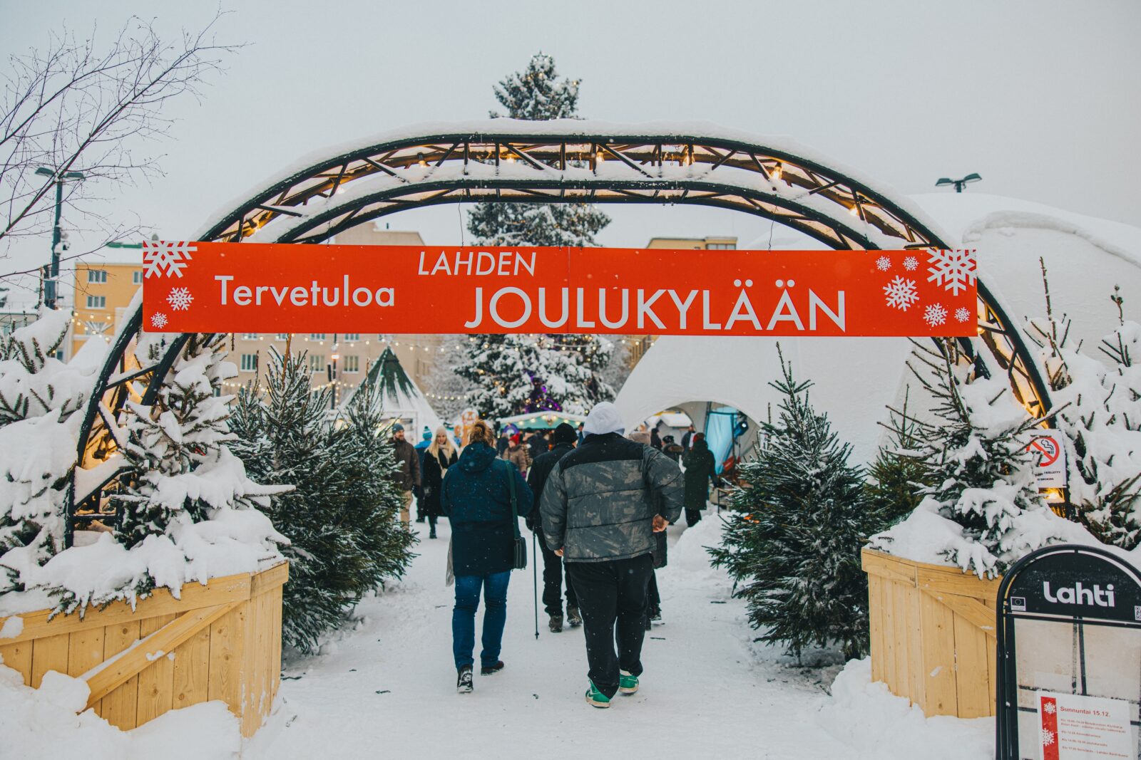 Lahden joulukylä palaa kymmenen vuoden jälkeen entistä loistavampana